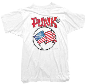 Punk USA T-shirt - Punk Magazine Tee