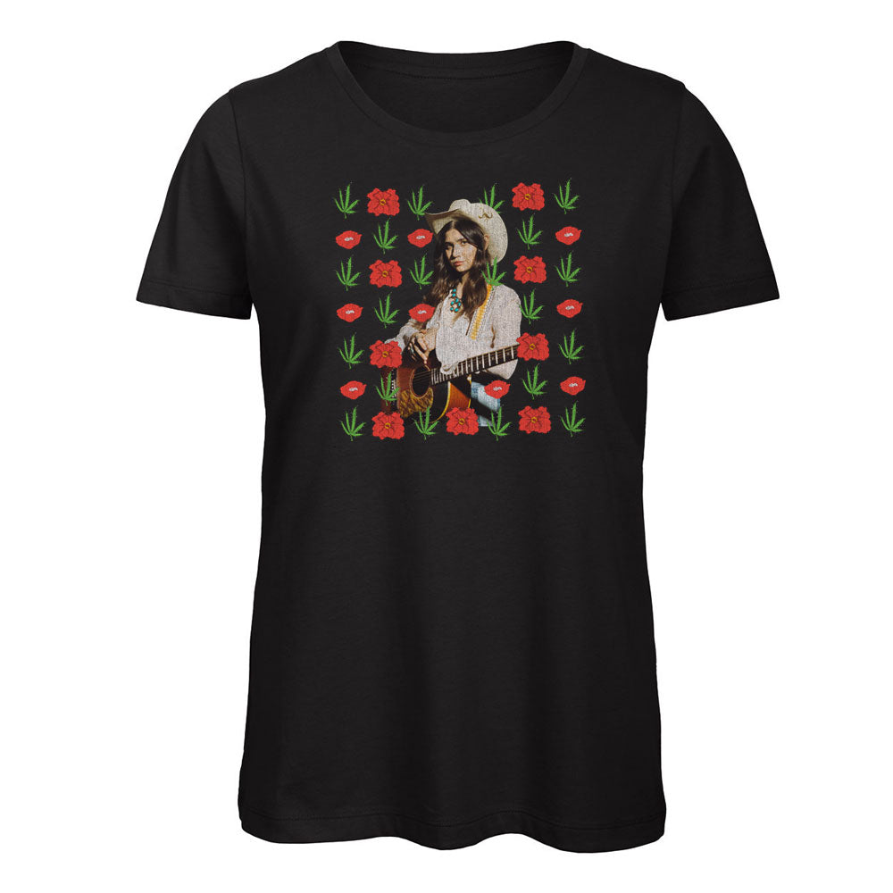 Pearl Charles T-Shirt - Pearl Flowers Tee