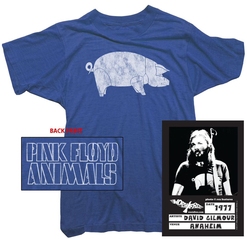 2005 PINK FLOYD/ ANIMALS バンド Tシャツ Pink Floyd T-Shirt. Animals Tee worn by David Gilmour