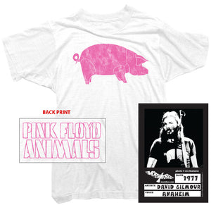 Pink Floyd T-Shirt - Animals Tee worn by David Gilmour