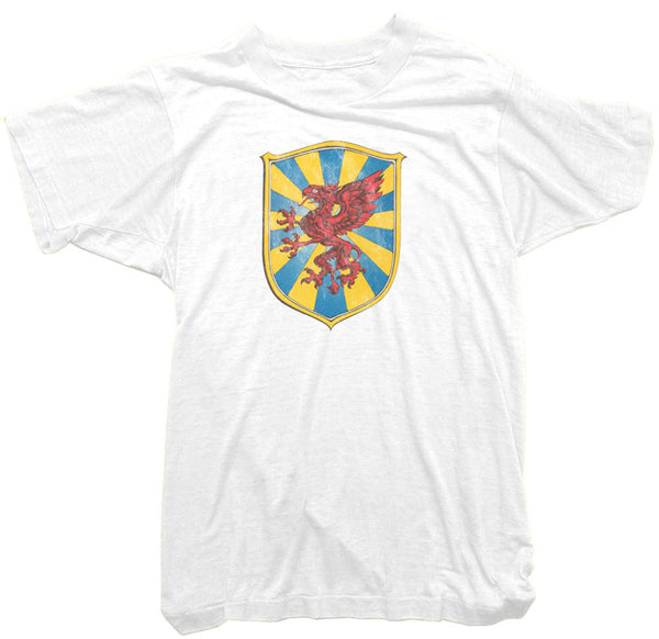 Rick Griffin T-Shirt. Griffin Crest Tee. Rick Griffin Tee