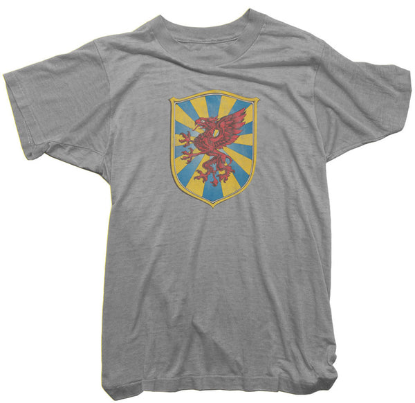 Rick Griffin T-Shirt. Griffin Crest Tee. Rick Griffin Tee
