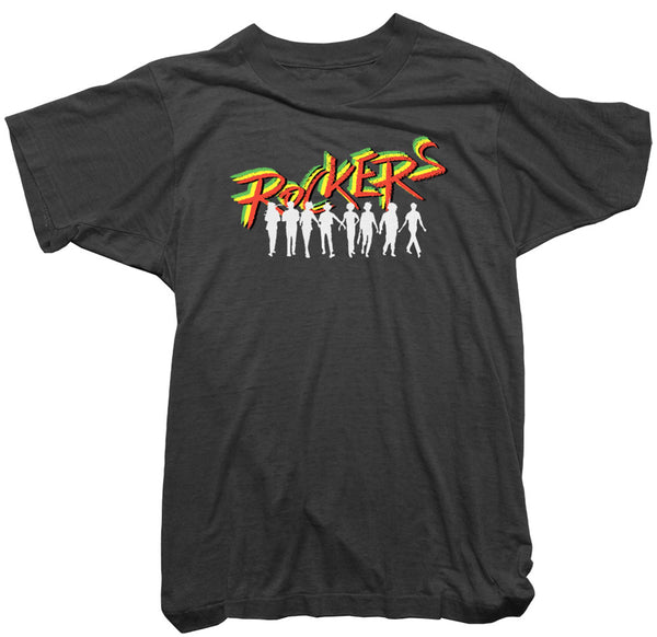 ROCKERS テッド・バファルコス著 Rockers T-Shirt. Vintage style T-Shirt featuring the Rockers film