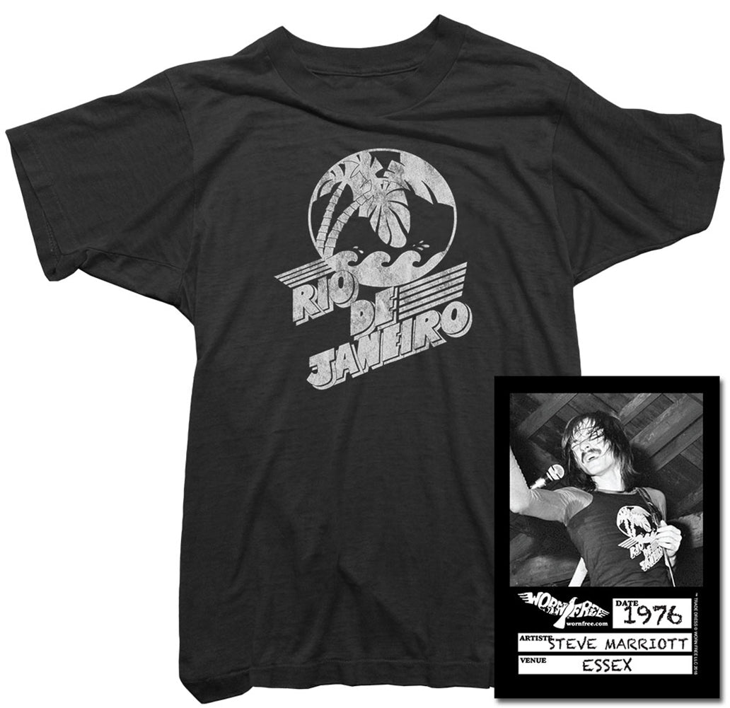 Steve Marriott T-Shirt - Rio De Janeiro tee worn by Steve Marriott