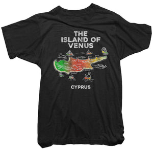 The island of Venus T-Shirt - Worn Free Cyprus Tee