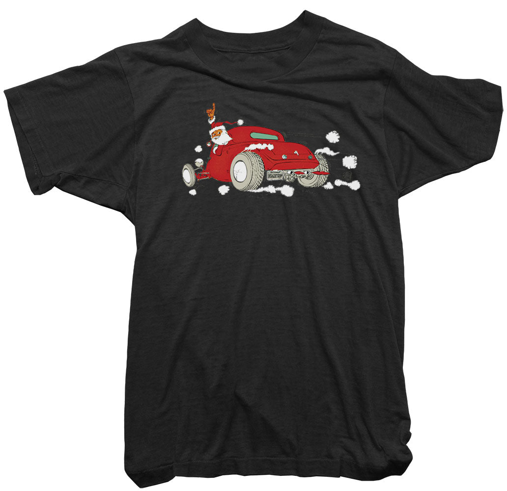 Tom Medley T-Shirt - Santa Hot Rod Tee