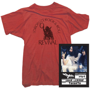 John Lennon T-Shirt - Toronto Rock and Roll Revival Tee worn by John Lennon