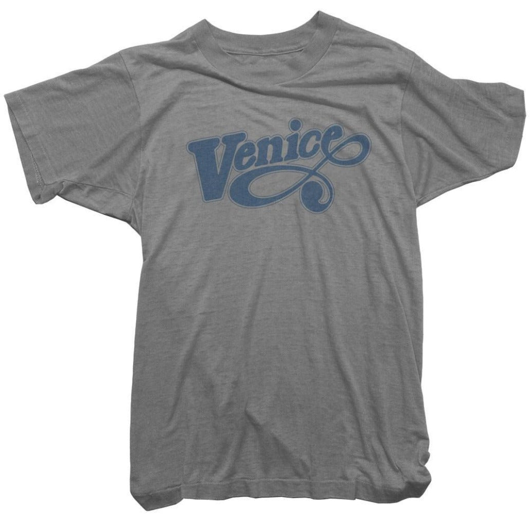 - T-Shirt. Beach Venice Vintage - Beach Free Surf T-Shirt Worn Venice