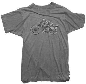 Worn Free T-Shirt - Motorcycle Tee