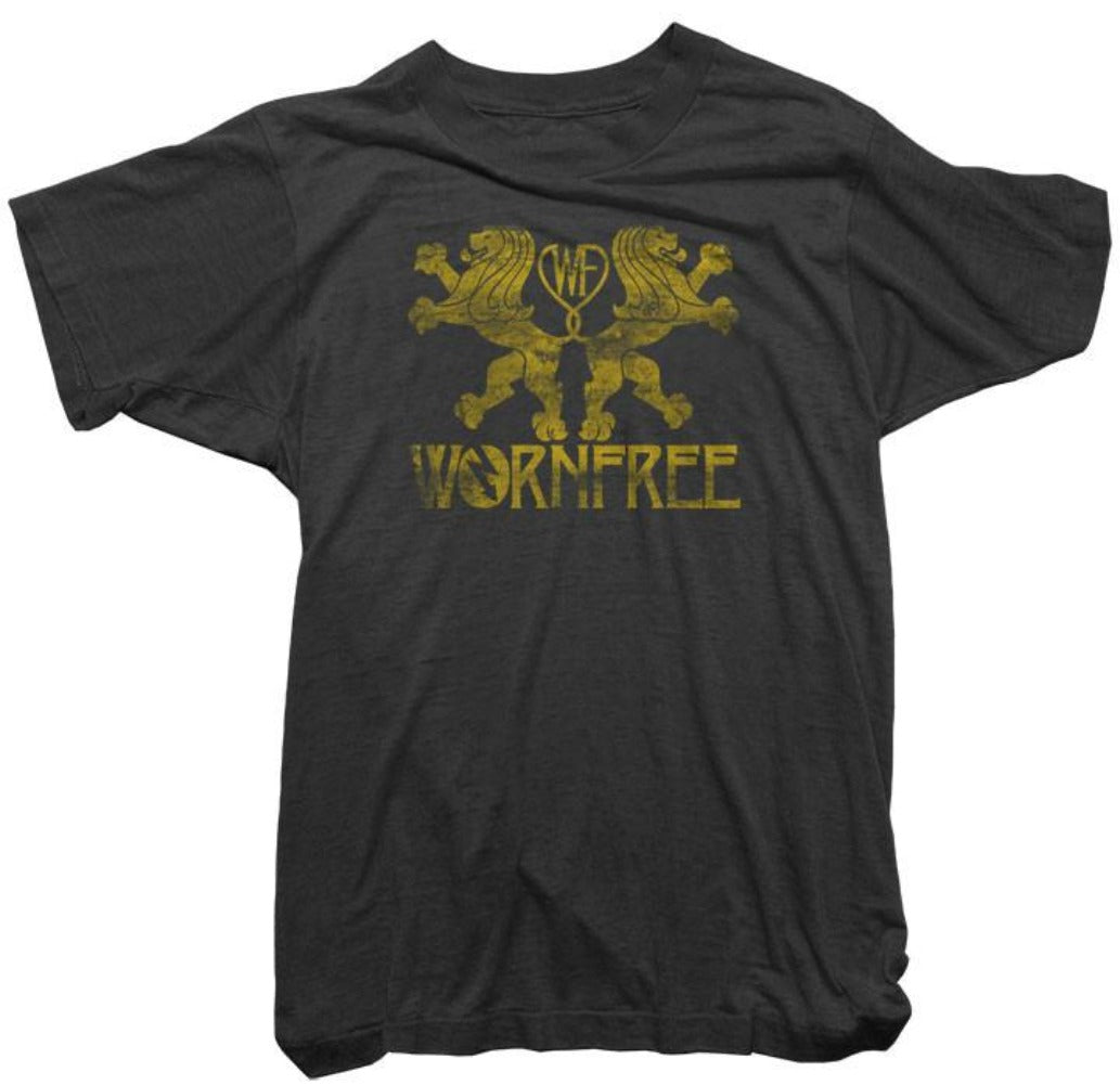 Worn Free T-Shirt - Double Lion Logo Tee