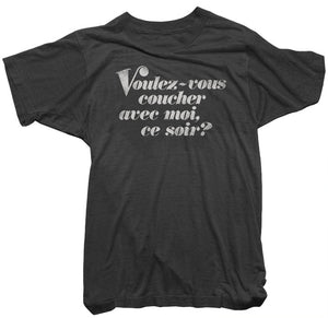 Yoko Ono T-Shirt - Voulez-vous Tee worn by Yoko Ono