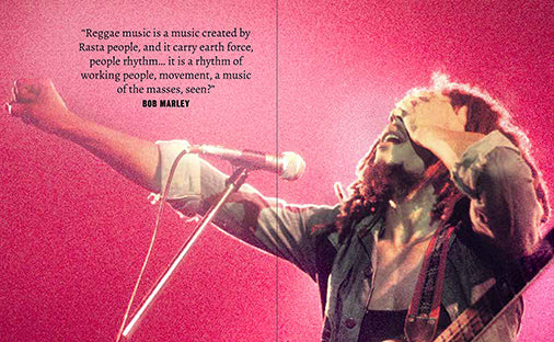 Bob Marley Photo Book Babylon By Bus signed by Gijsbert Hanekroot