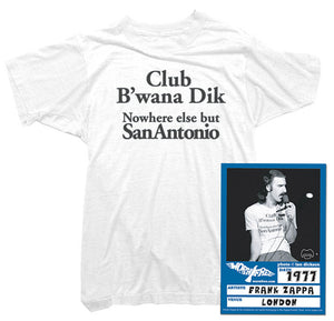 Frank Zappa T-Shirt - B'wana Dik Tee worn by Frank Zappa