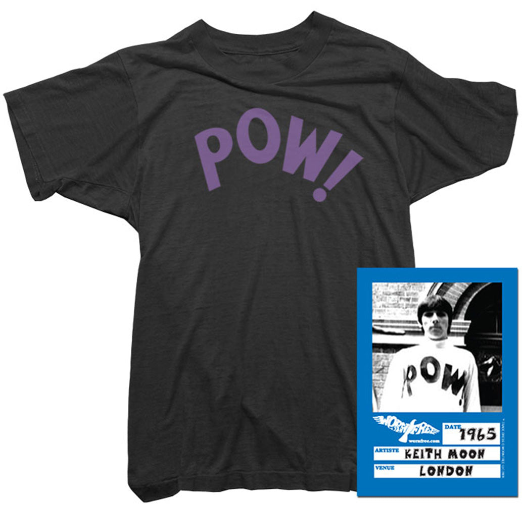 Keith Moon T-shirt - POW Tee worn by Keith Moon