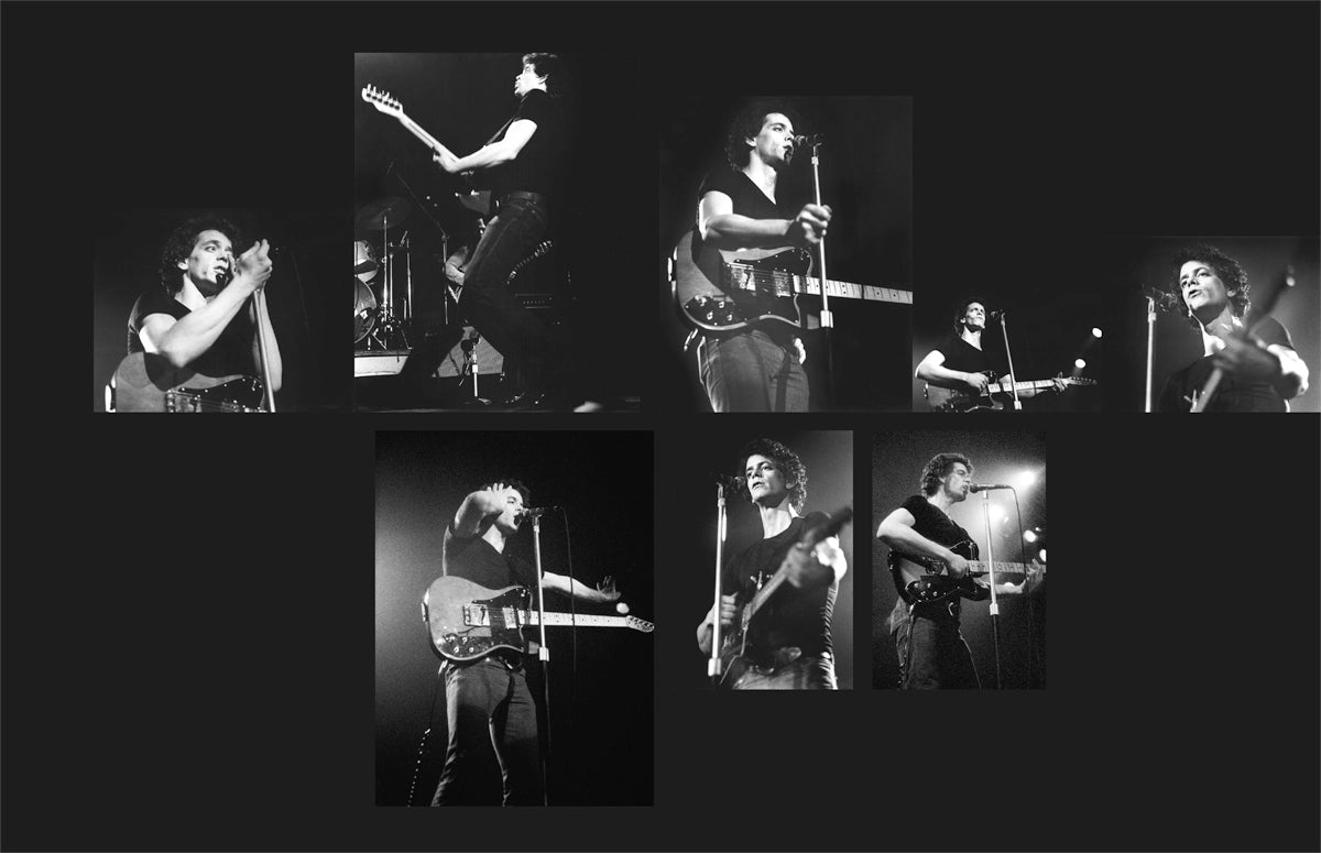 Lou Reed in Amsterdam Photo Book signed by Gijsbert Hanekroot