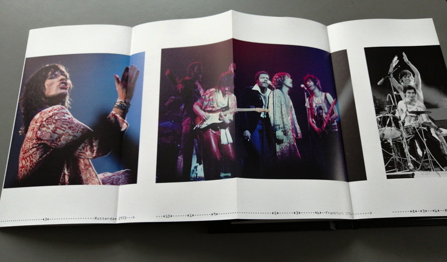 The Rolling Stones Photo Book signed by Gijsbert Hanekroot